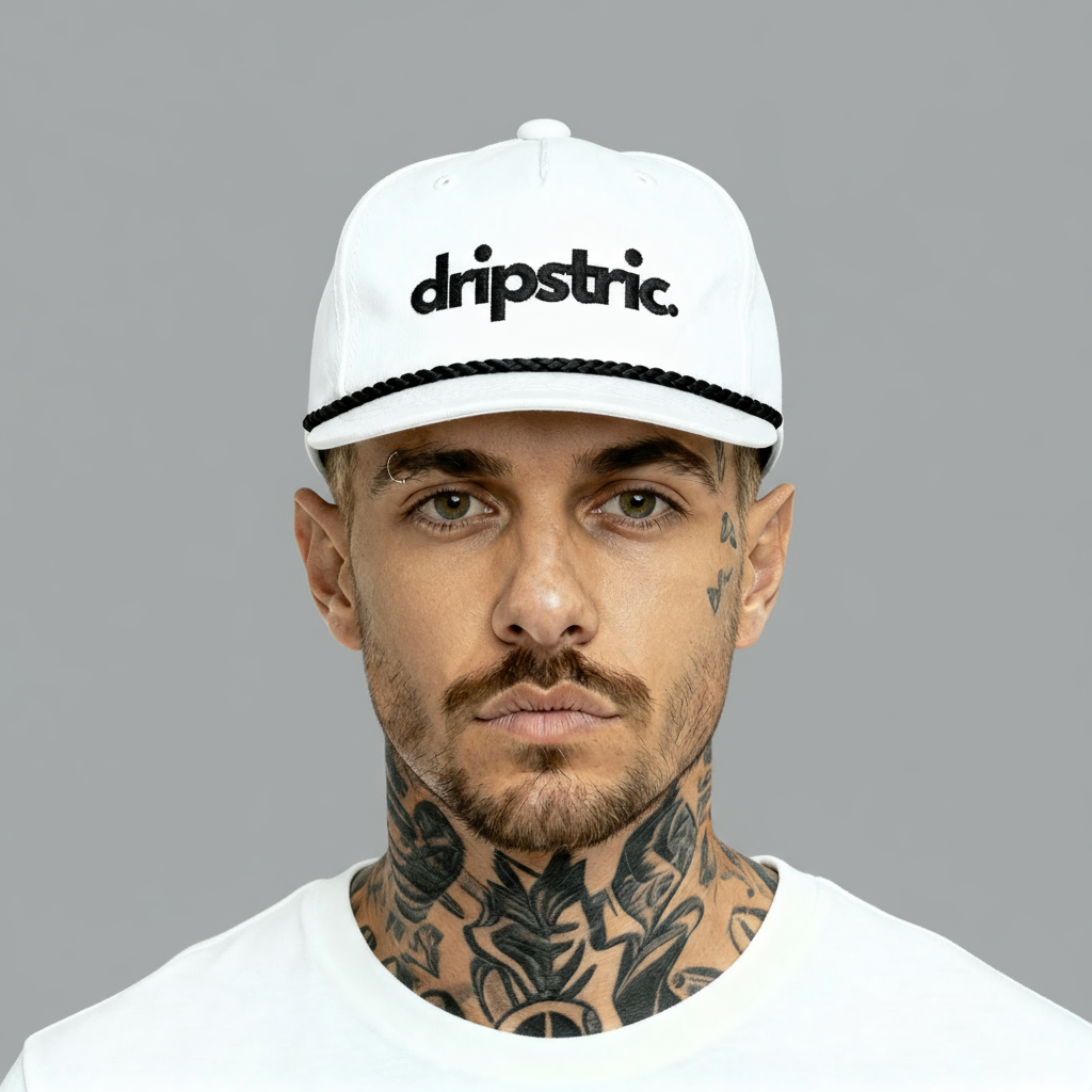 Embroidered Logo - Rope Cap