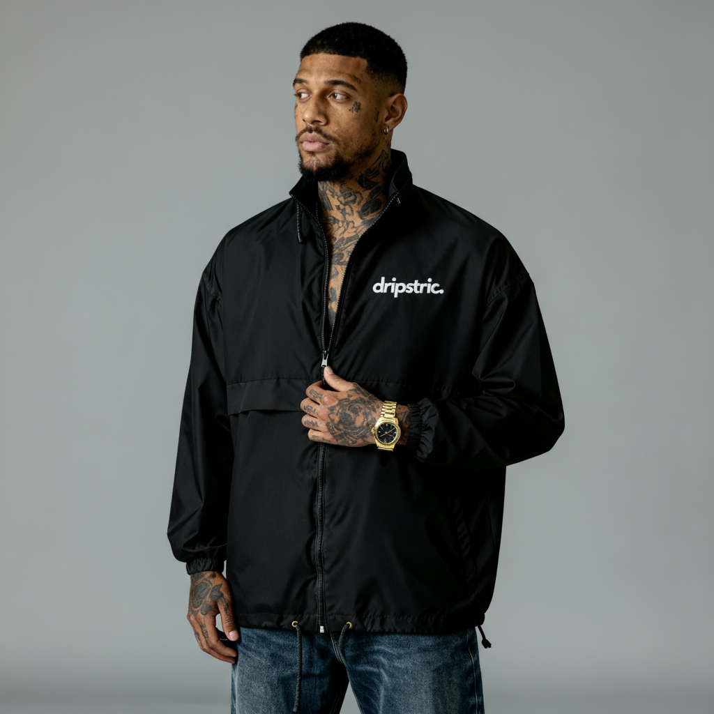 Embroidered Logo - Windbreaker