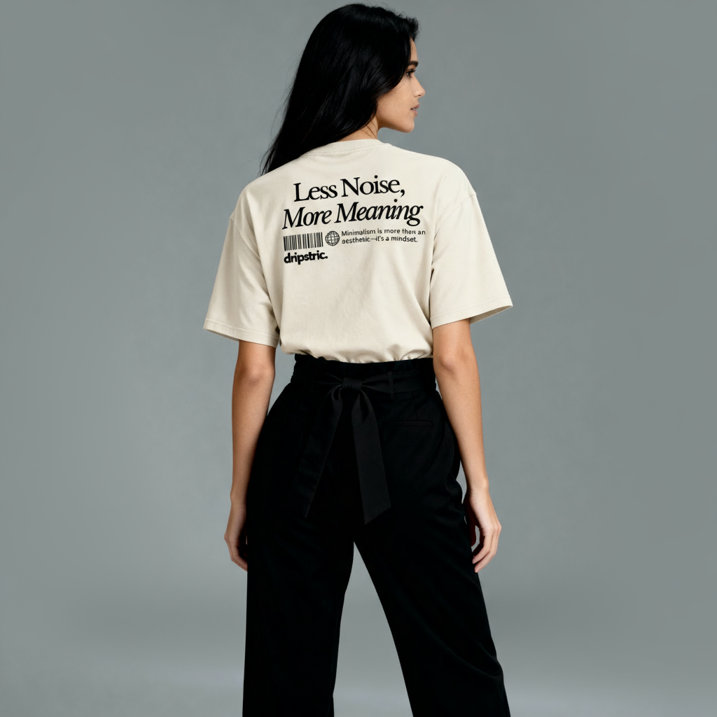 Meaning - Oversized faded Tee