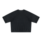 (LIMITED)Short Sweatshirt - Roses