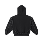 Zip-Up Stitched Hoodie - Dripstric® Edition