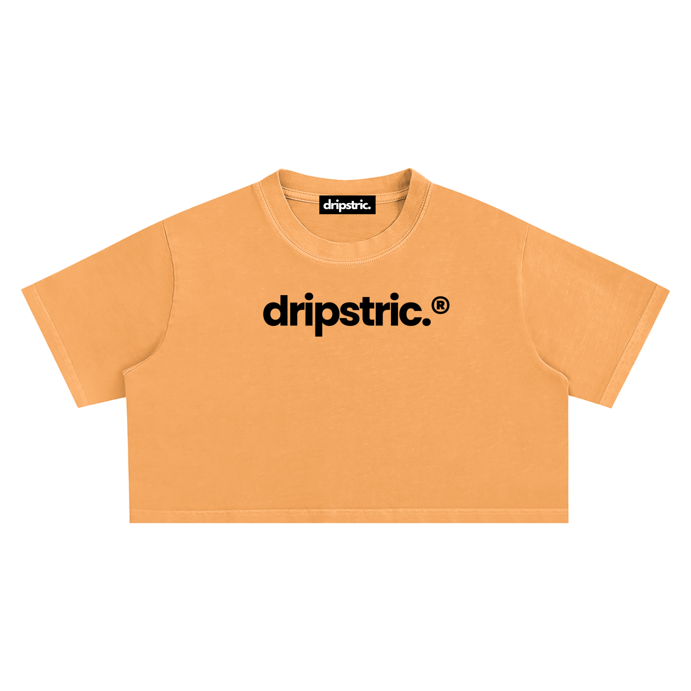 Washed Crop-Top - Dripstric.® Edition