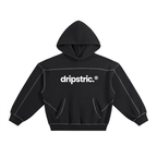 Contrast-Stitched Hoodie - Dripstric® Edition