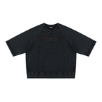 (LIMITED)Short Sweatshirt - Roses
