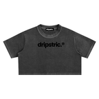 Washed Crop-Top - Dripstric.® Edition