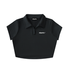 Lapel Crop-Top - Dripstric.® Edition