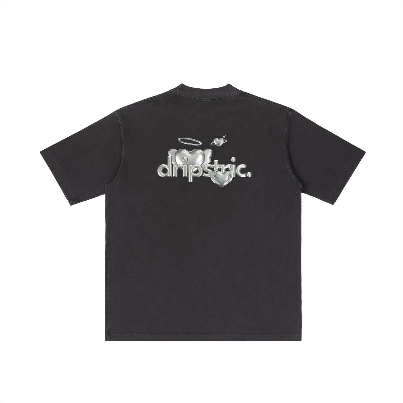 Silver heart Tee - Art Edition