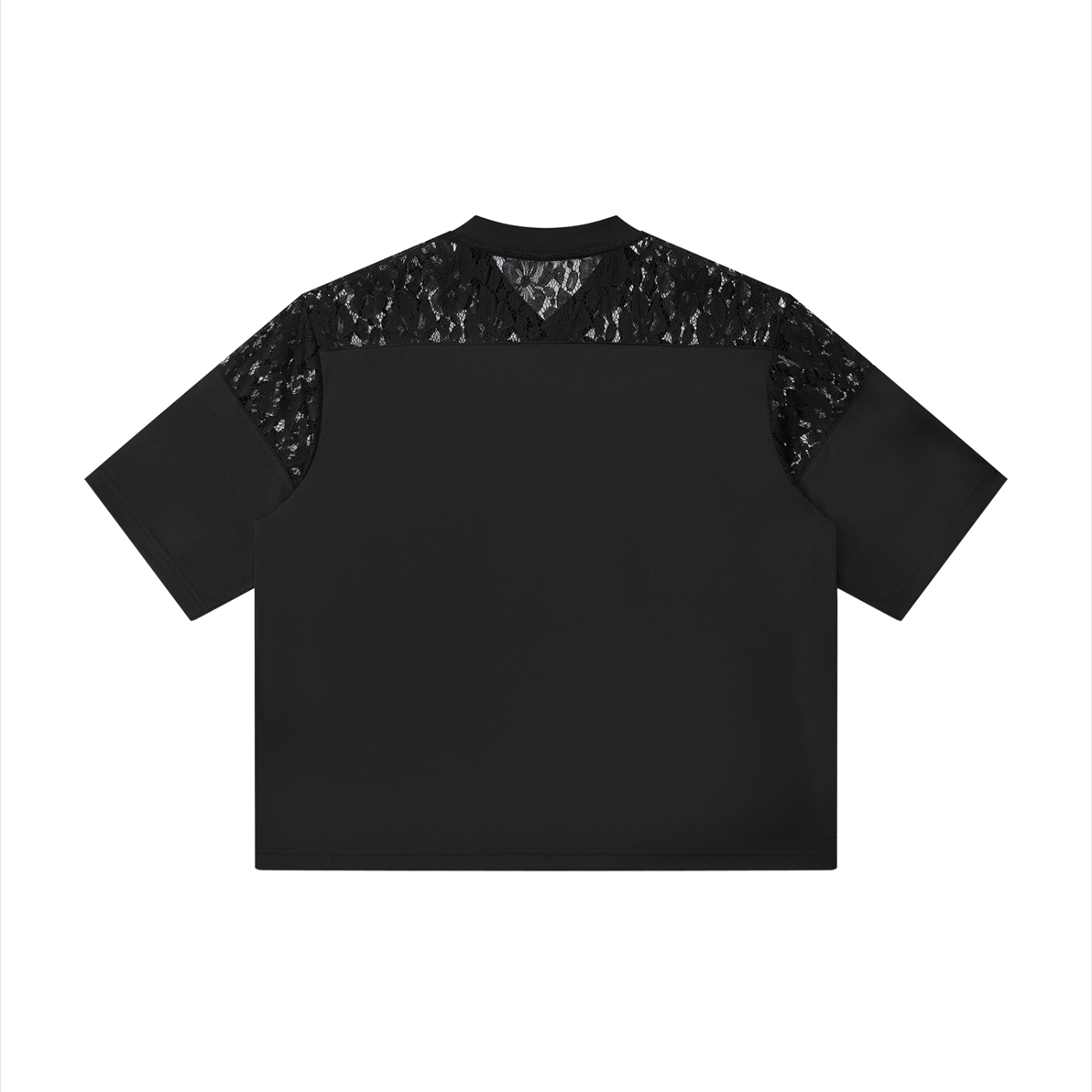 Lace Paneling T-Shirt - Limited Designs (Rosas)