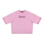 (LIMITED)Short Sweatshirt - Roses