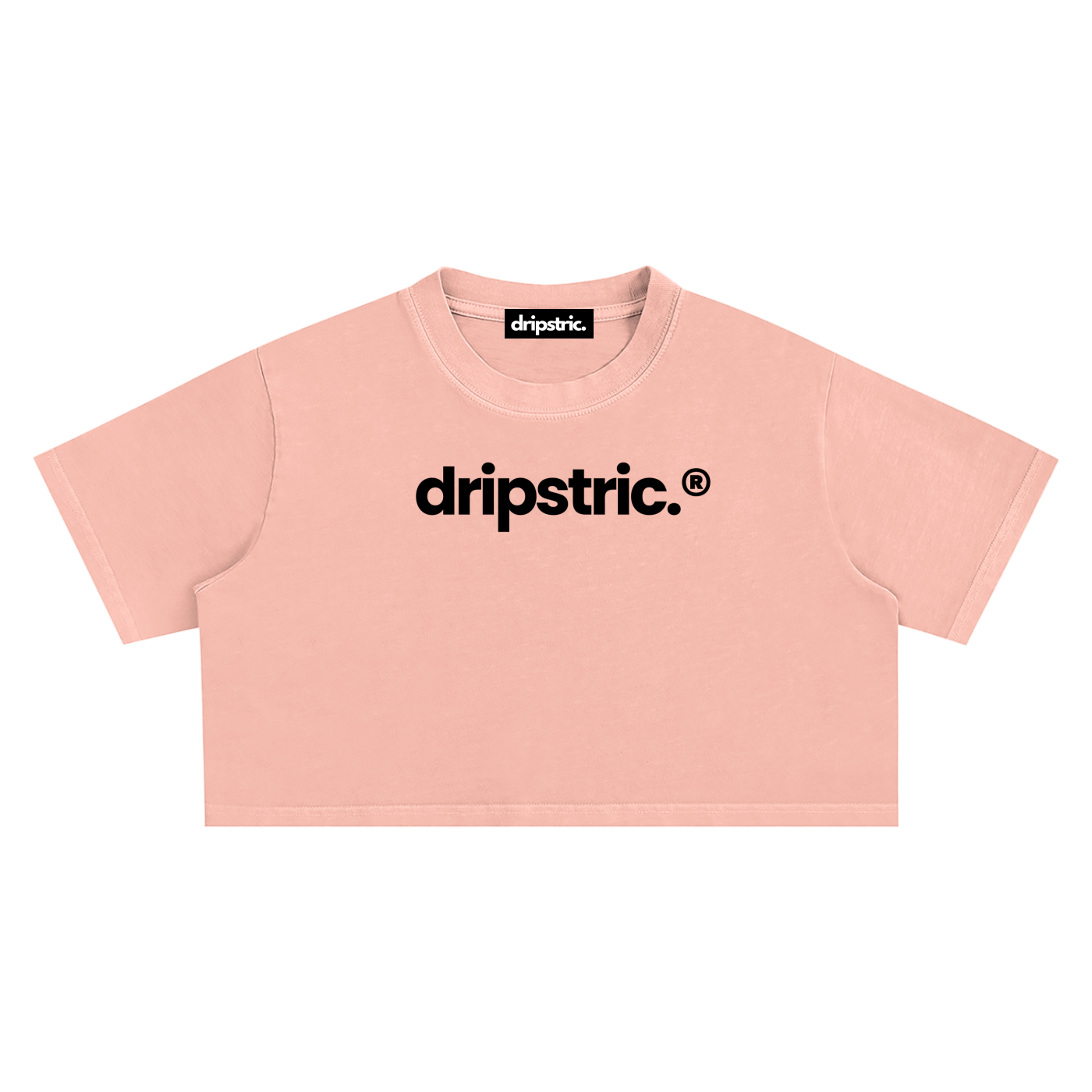 Washed Crop-Top - Dripstric.® Edition