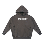 Distressed Panel Hoodie - Dripstric® Edition