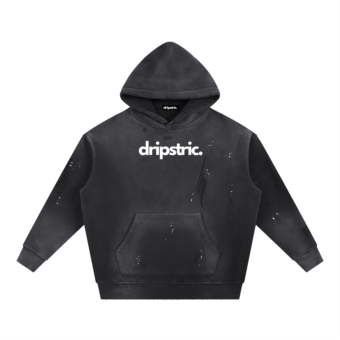 Distressed Hoodie - Dripstric® Edition