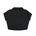 Lapel Crop-Top - Dripstric.® Edition