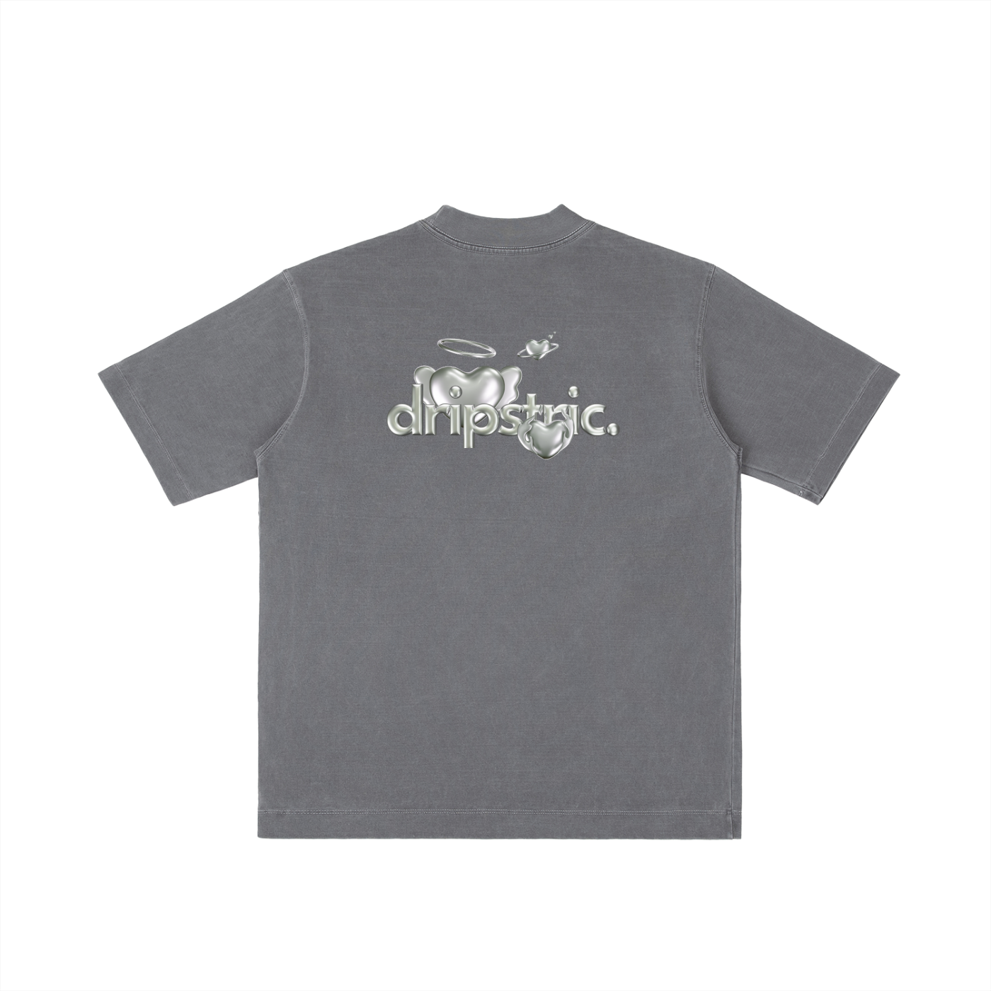 Silver heart Tee - Art Edition