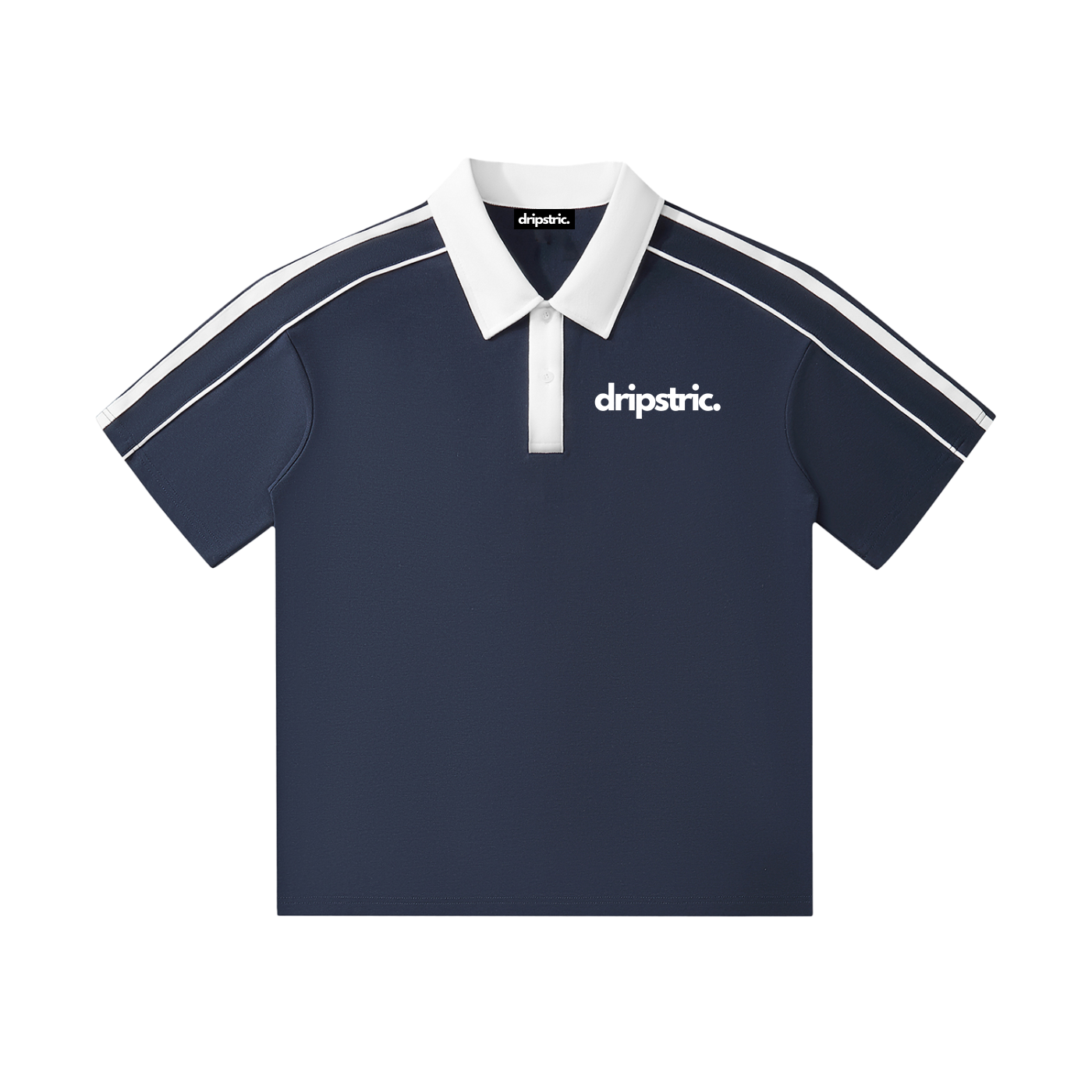 Sport Polo White - Dripstric® Edition