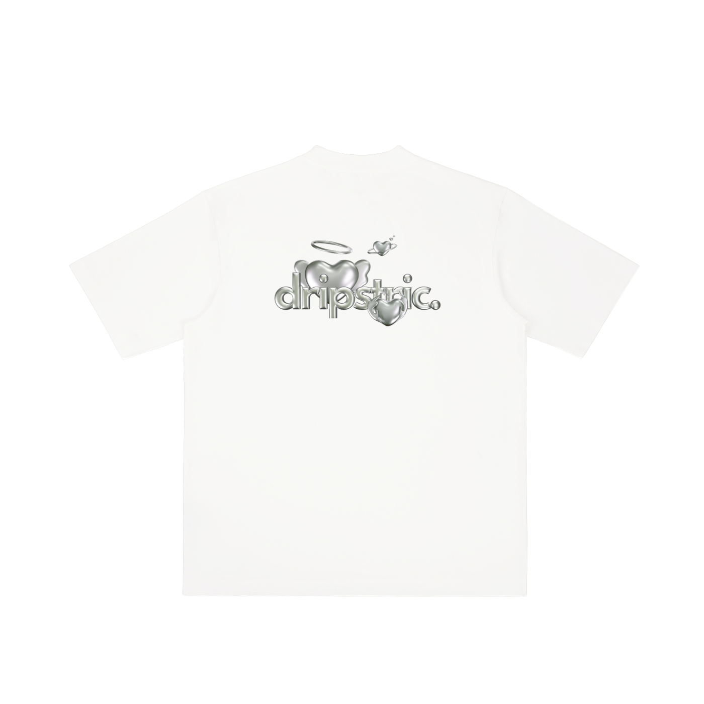 Silver heart Tee - Art Edition