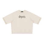 (LIMITED)Short Sweatshirt - Roses