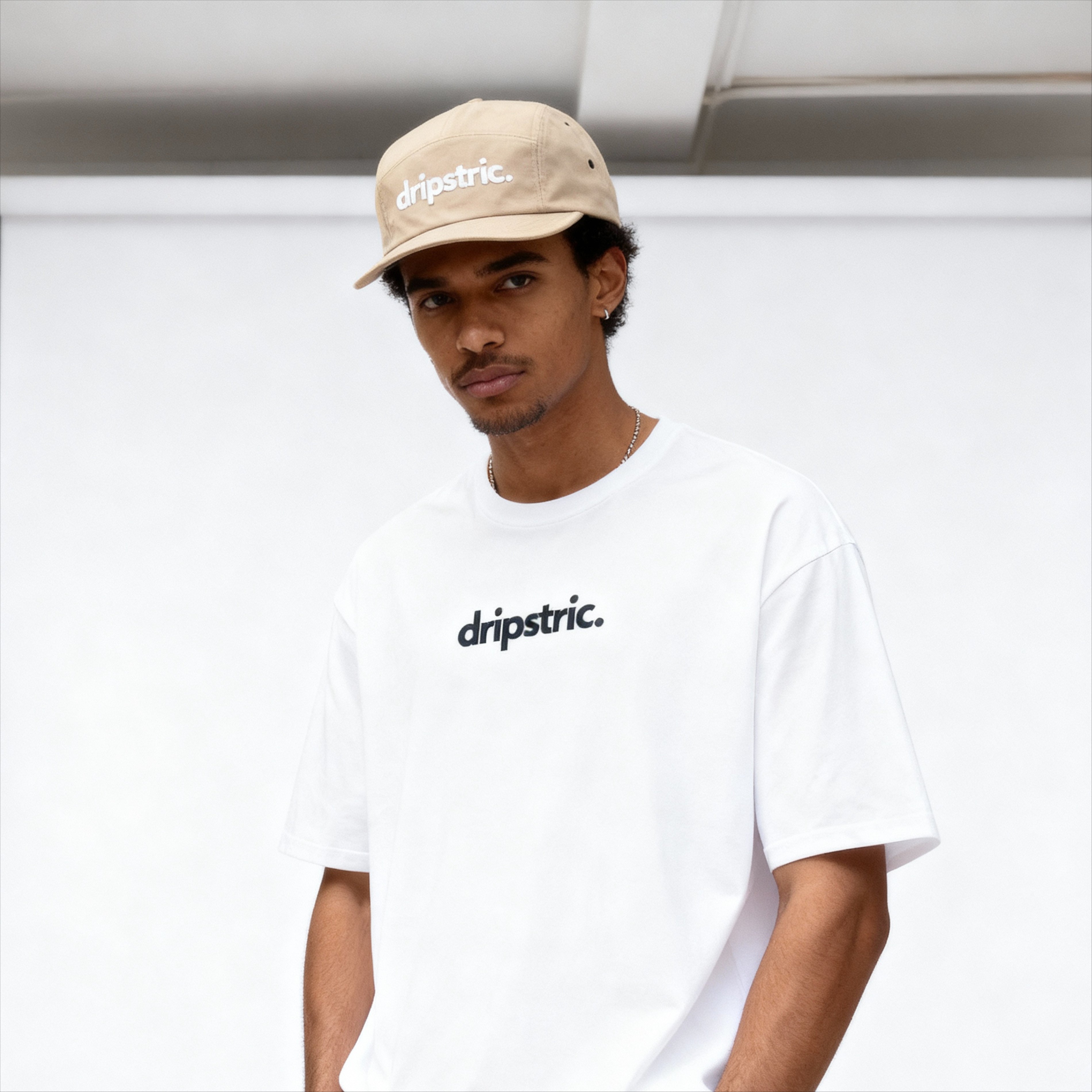 Embroidered Logo Camper Cap