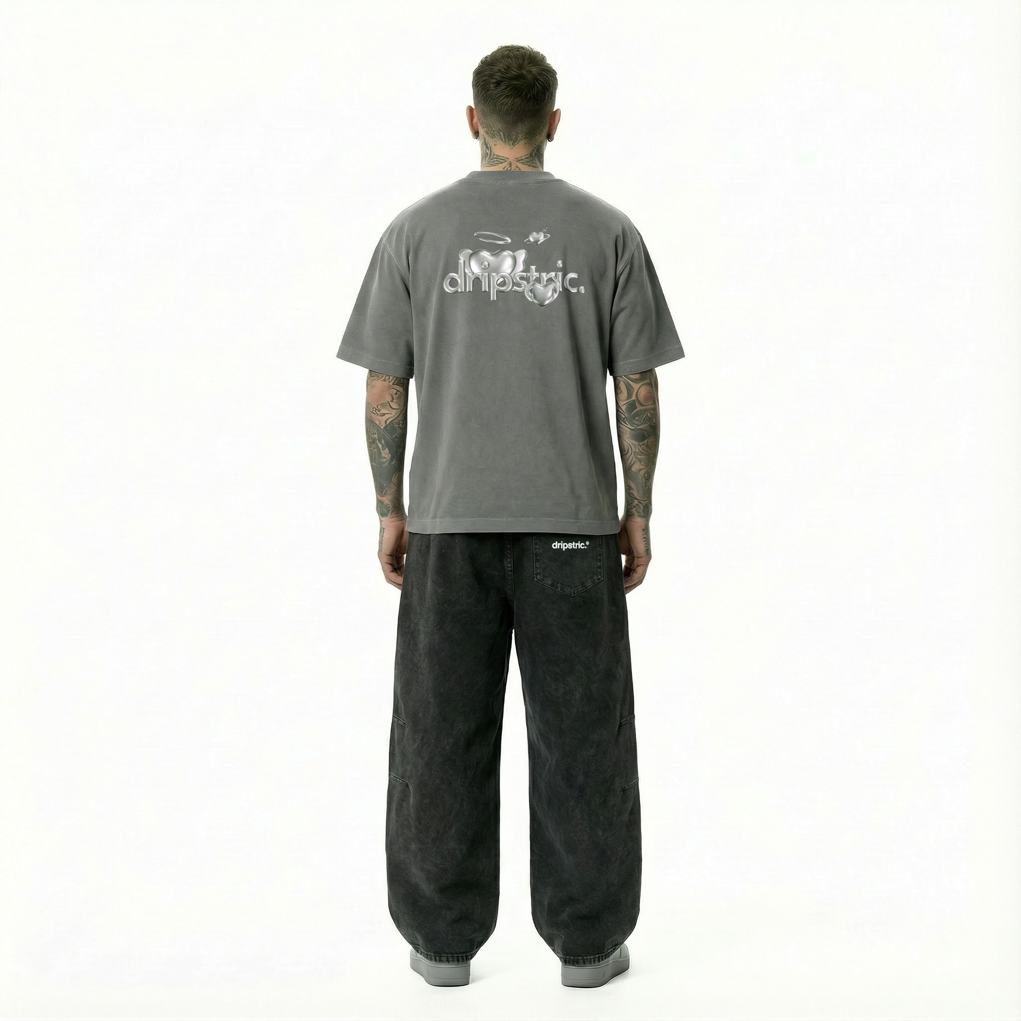 Silver heart Tee - Art Edition