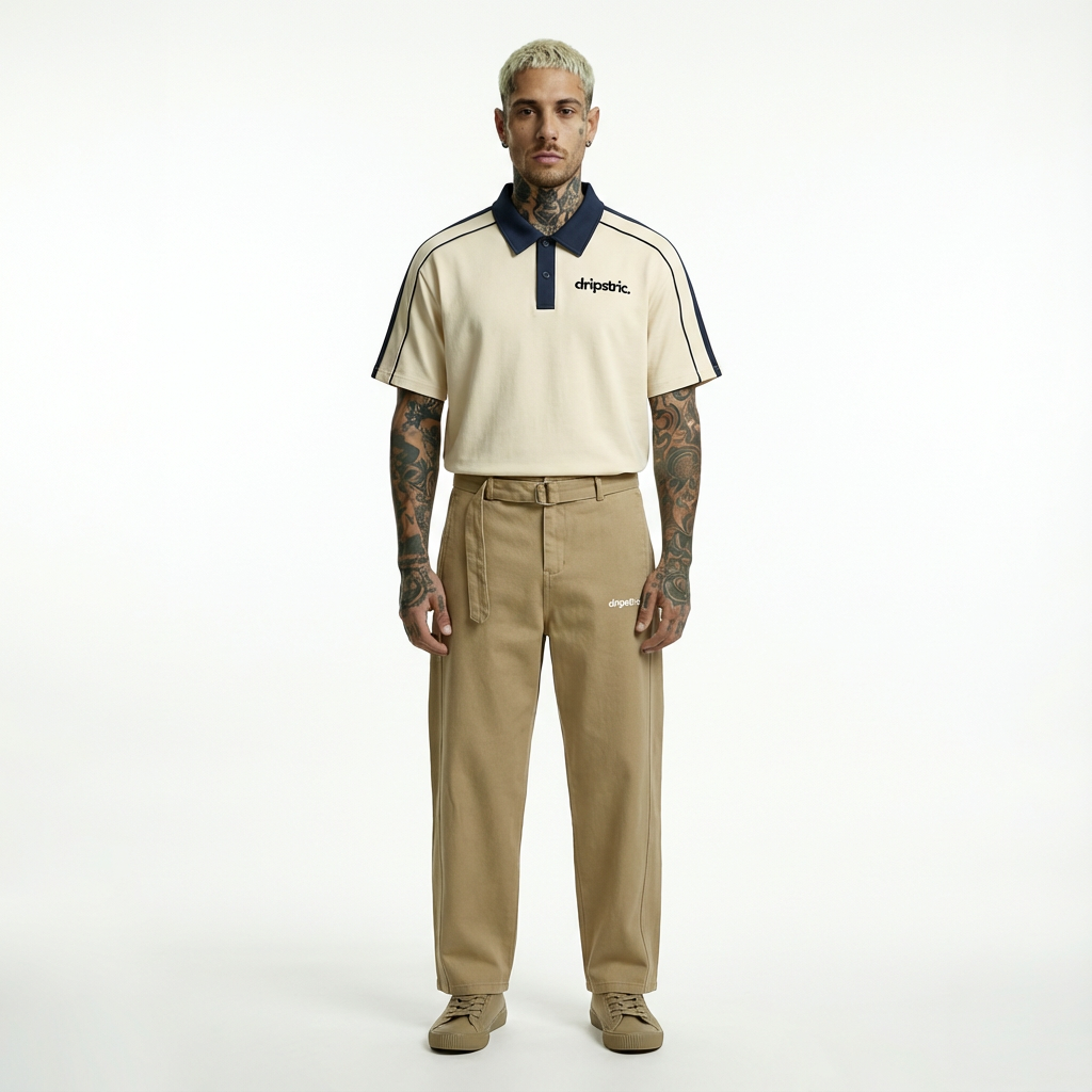 Sport Polo Black — Dripstric® Edition