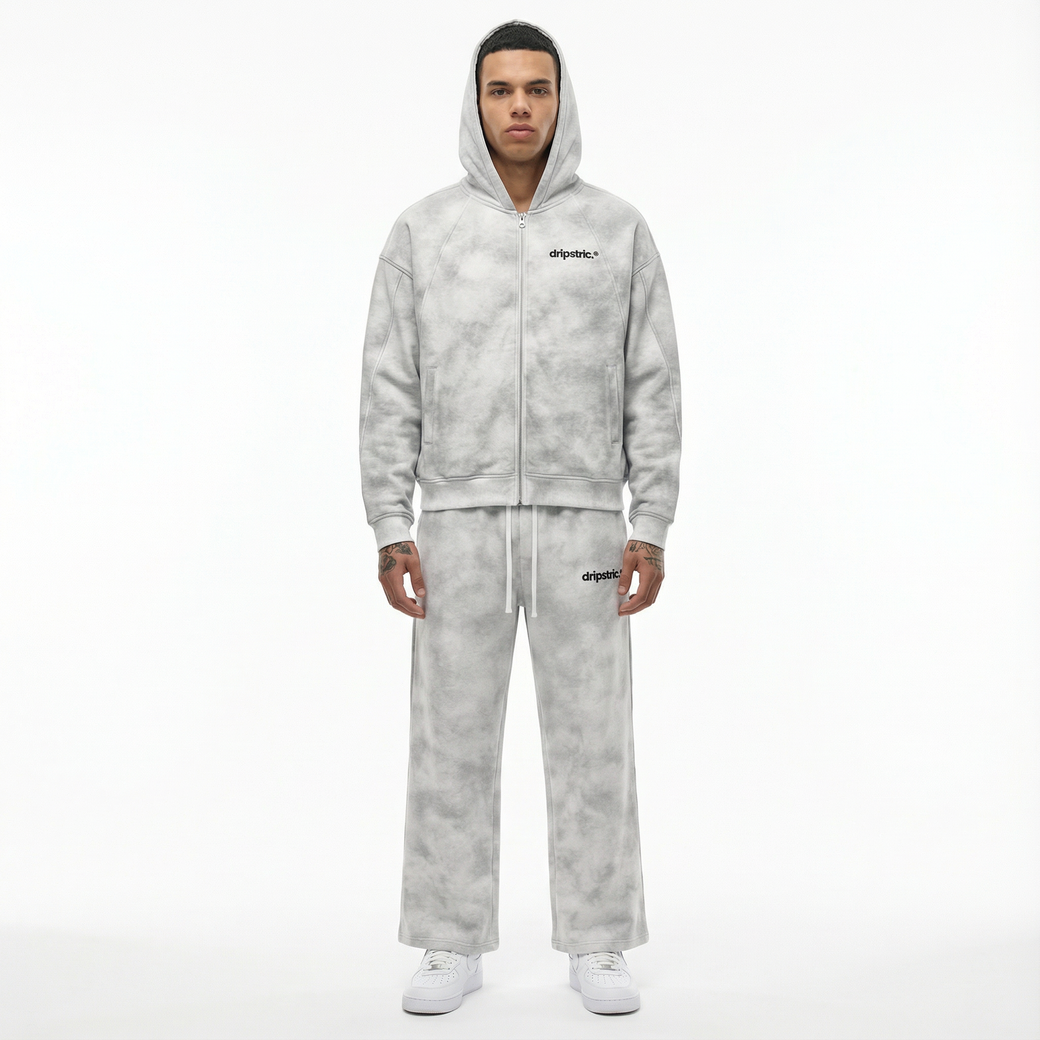 Cloud Zip Hoodie - Dripstric® Edition