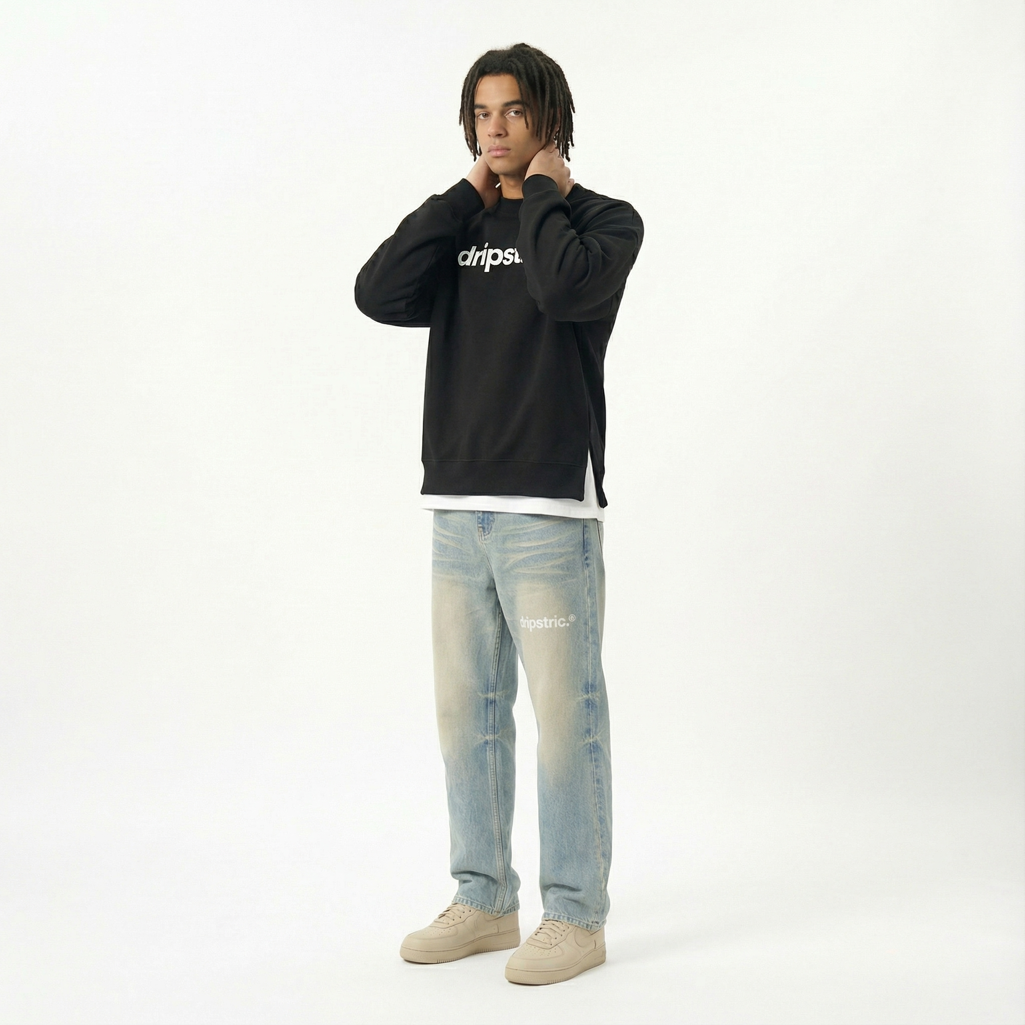 Slit Sweatshirt - Dripstric® Edition