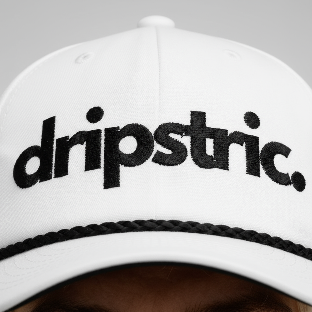 Embroidered Logo - Rope Cap