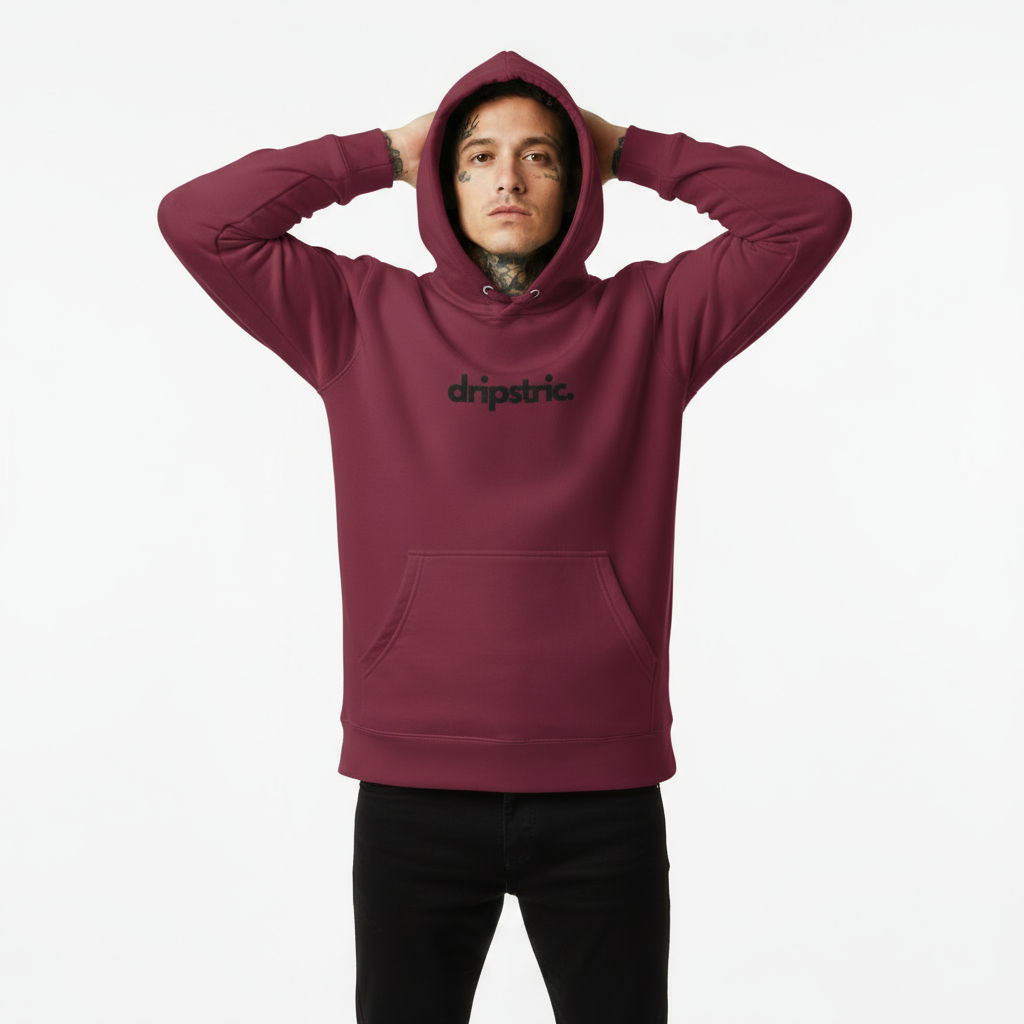 Embroidered Logo Hoodie