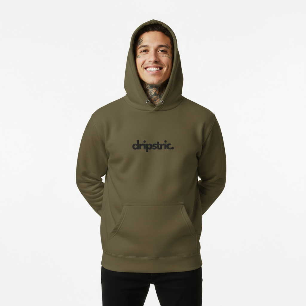 Embroidered Logo Hoodie