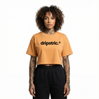 Washed Crop-Top - Dripstric.® Edition