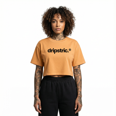 Washed Crop-Top - Dripstric.® Edition