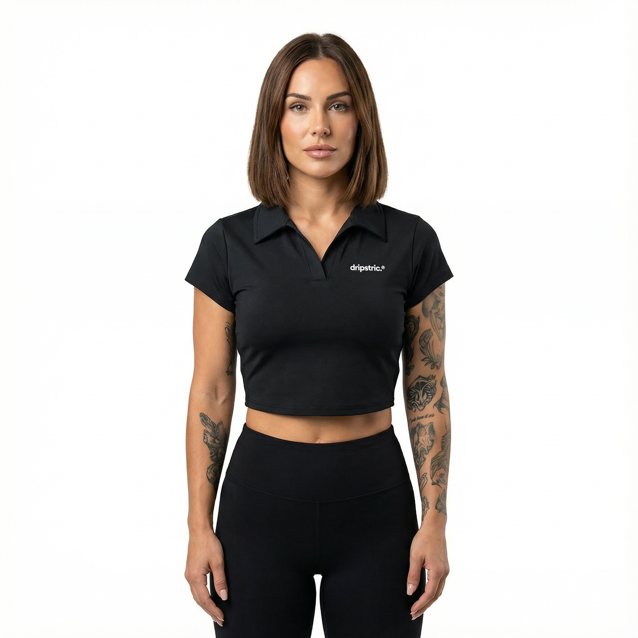 Lapel Crop-Top - Dripstric.® Edition