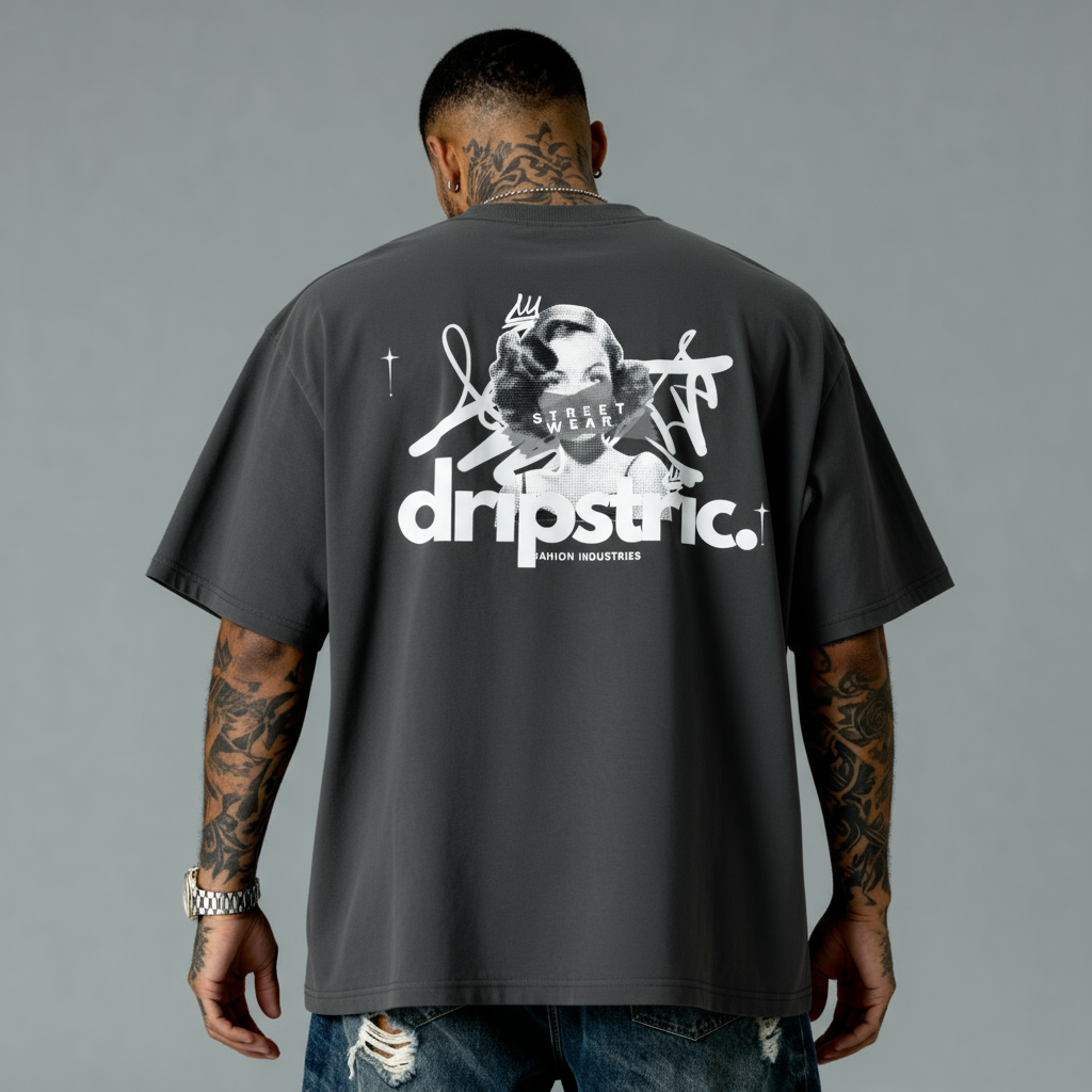 Lady - Oversized Faded Tee