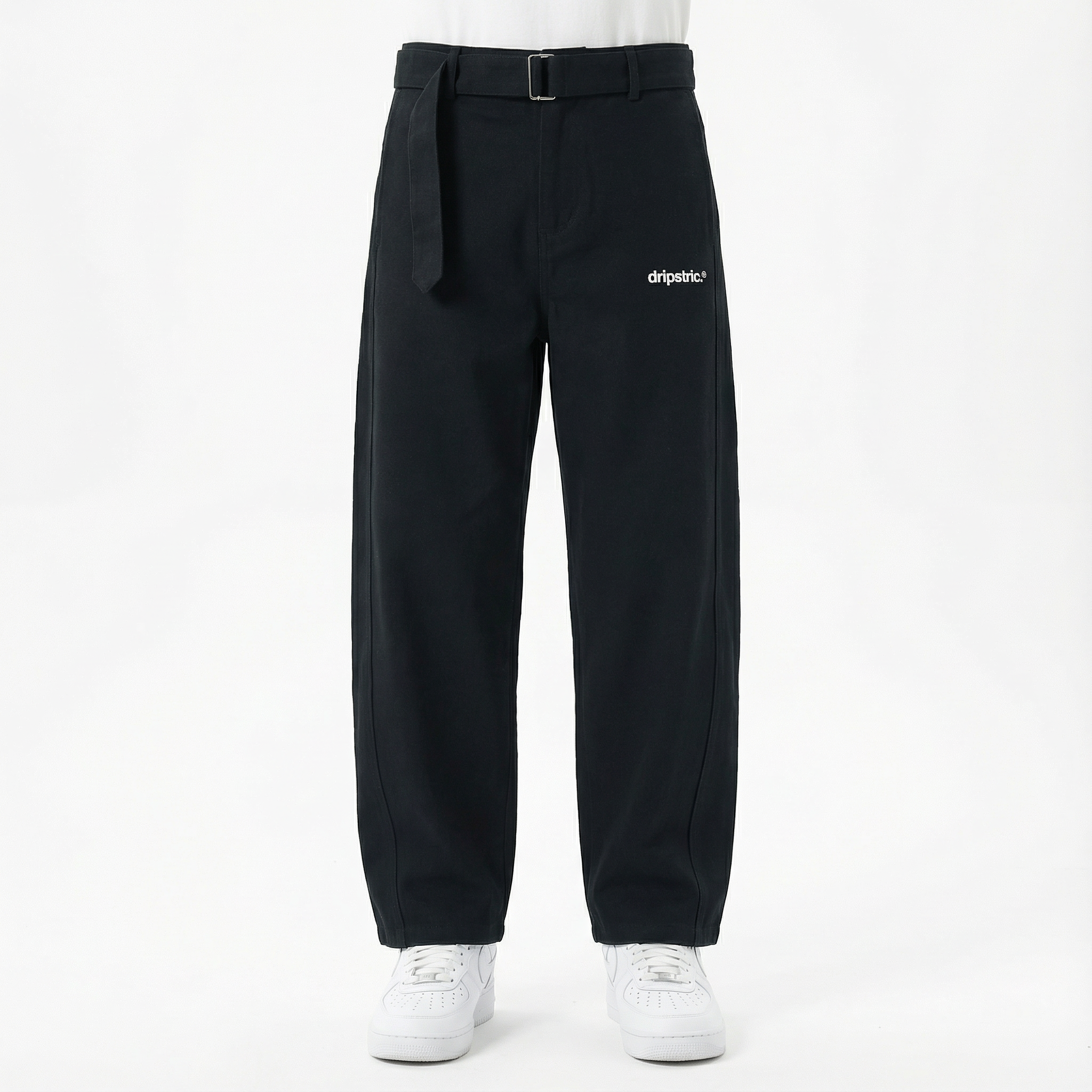 Belted Chino Pants - Dripstric.® Edition