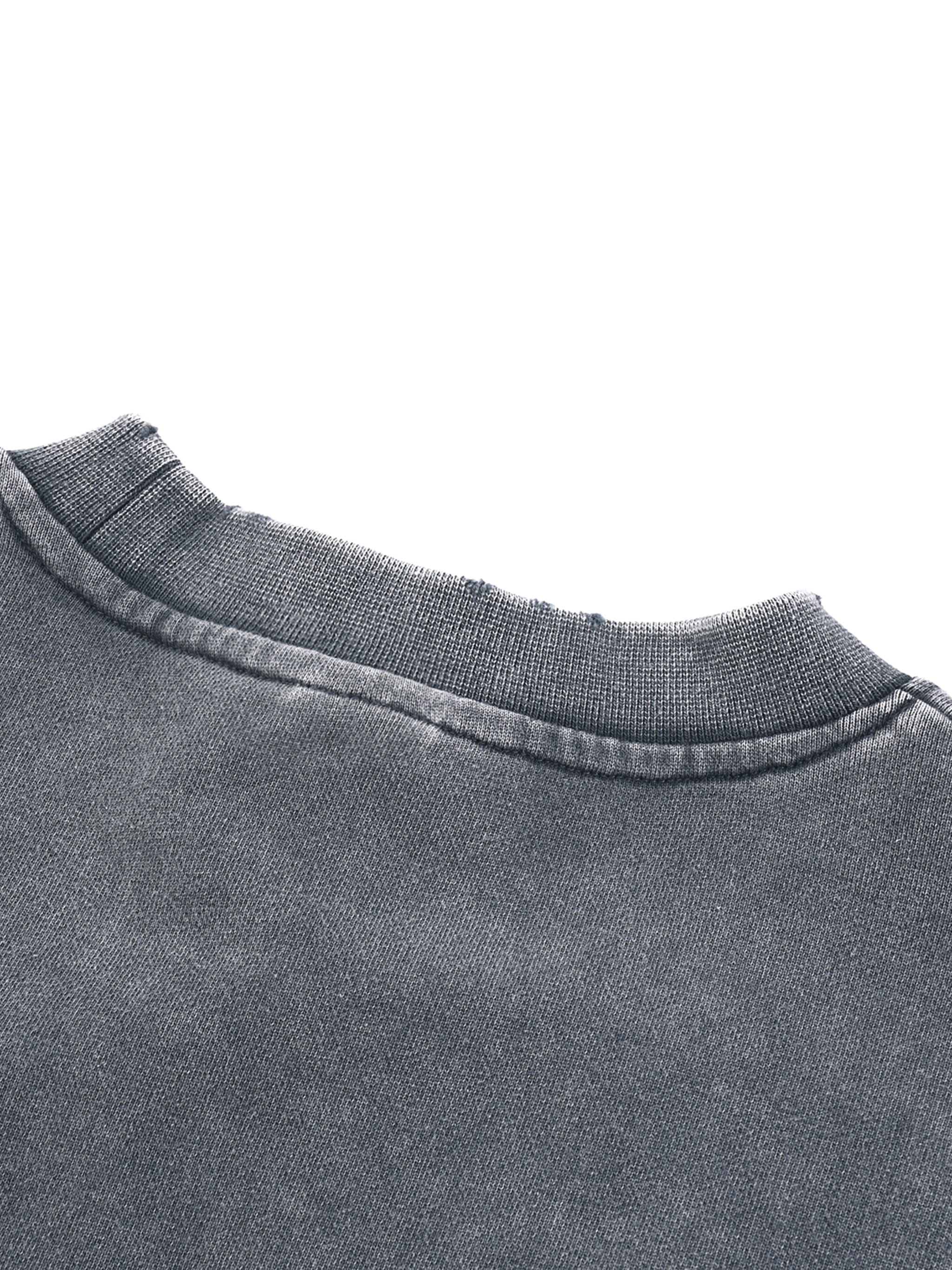 Washed Raw Hoodless - Dripstric.® Edition