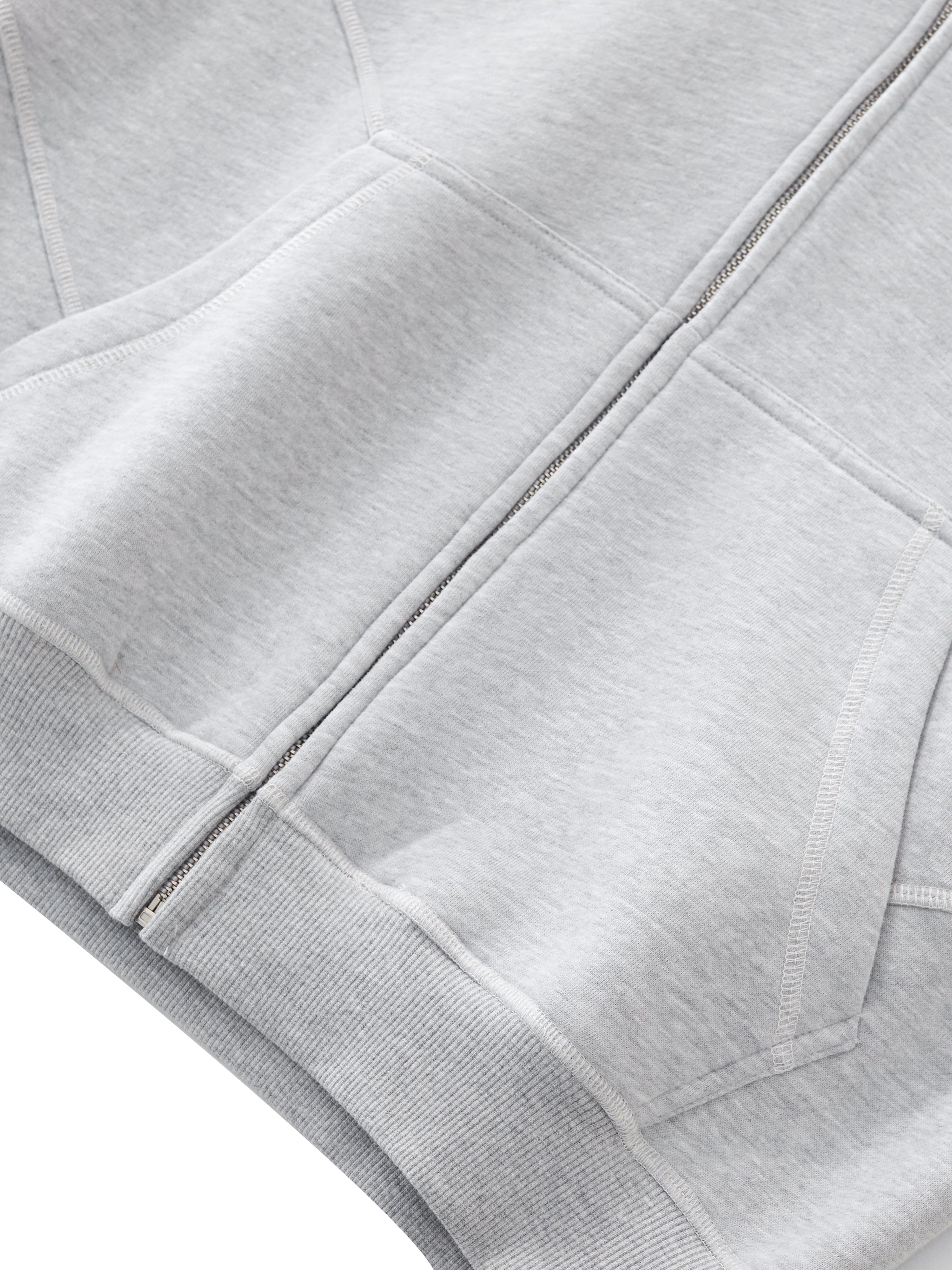 Zip-Up Stitched Hoodie - Dripstric® Edition