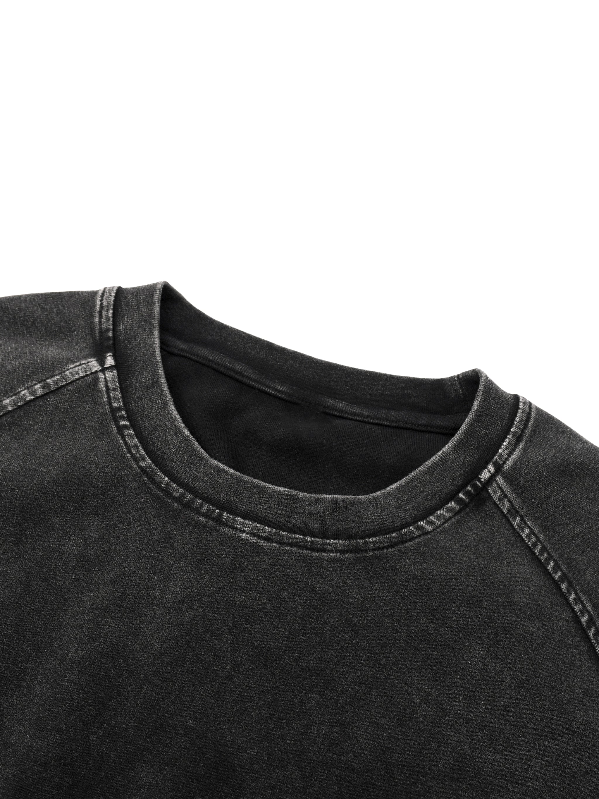 Women's Mineral Wash Raglan Crop T-Shirt