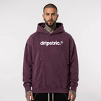 Distressed Panel Hoodie - Dripstric® Edition 