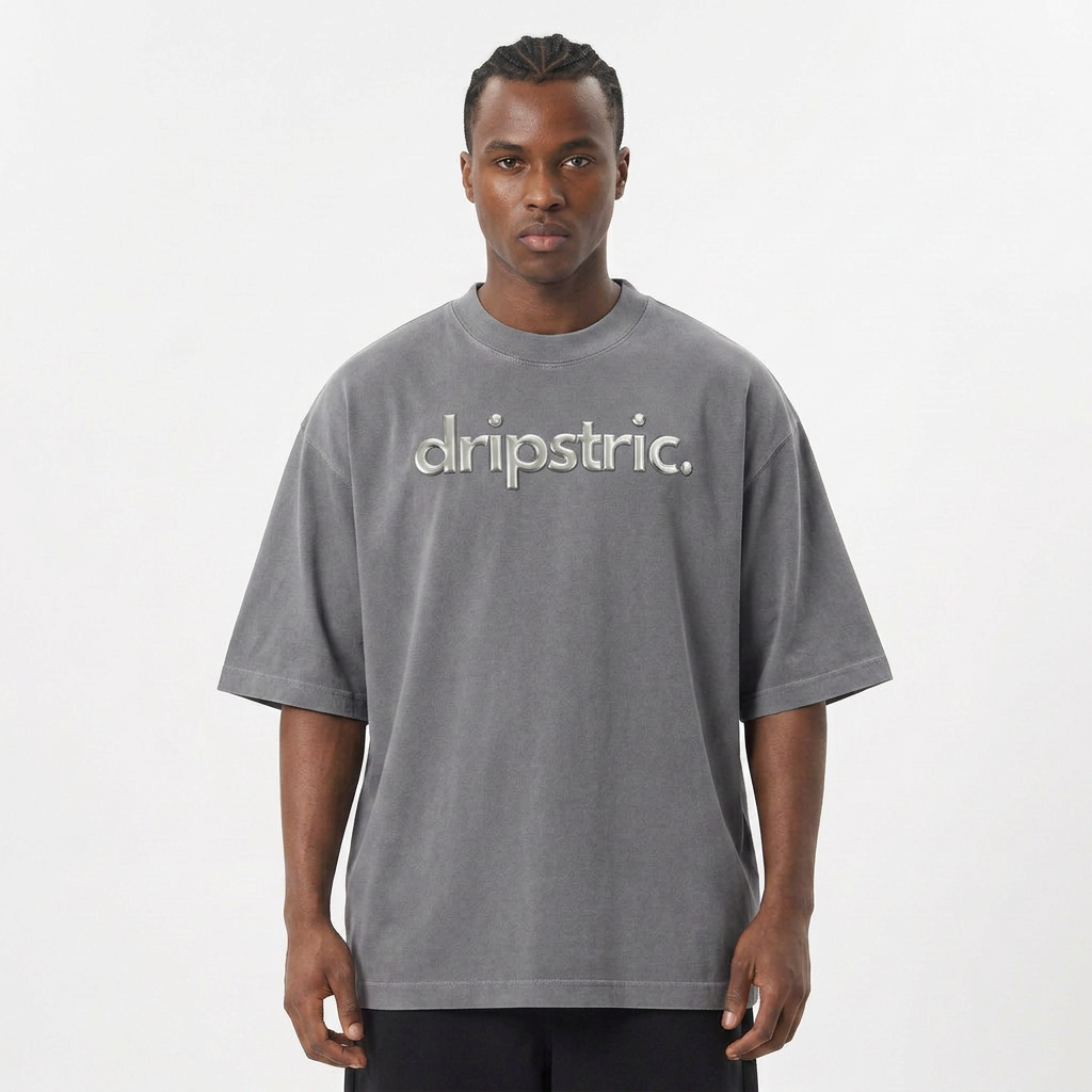 Silver Heart Tee - D001