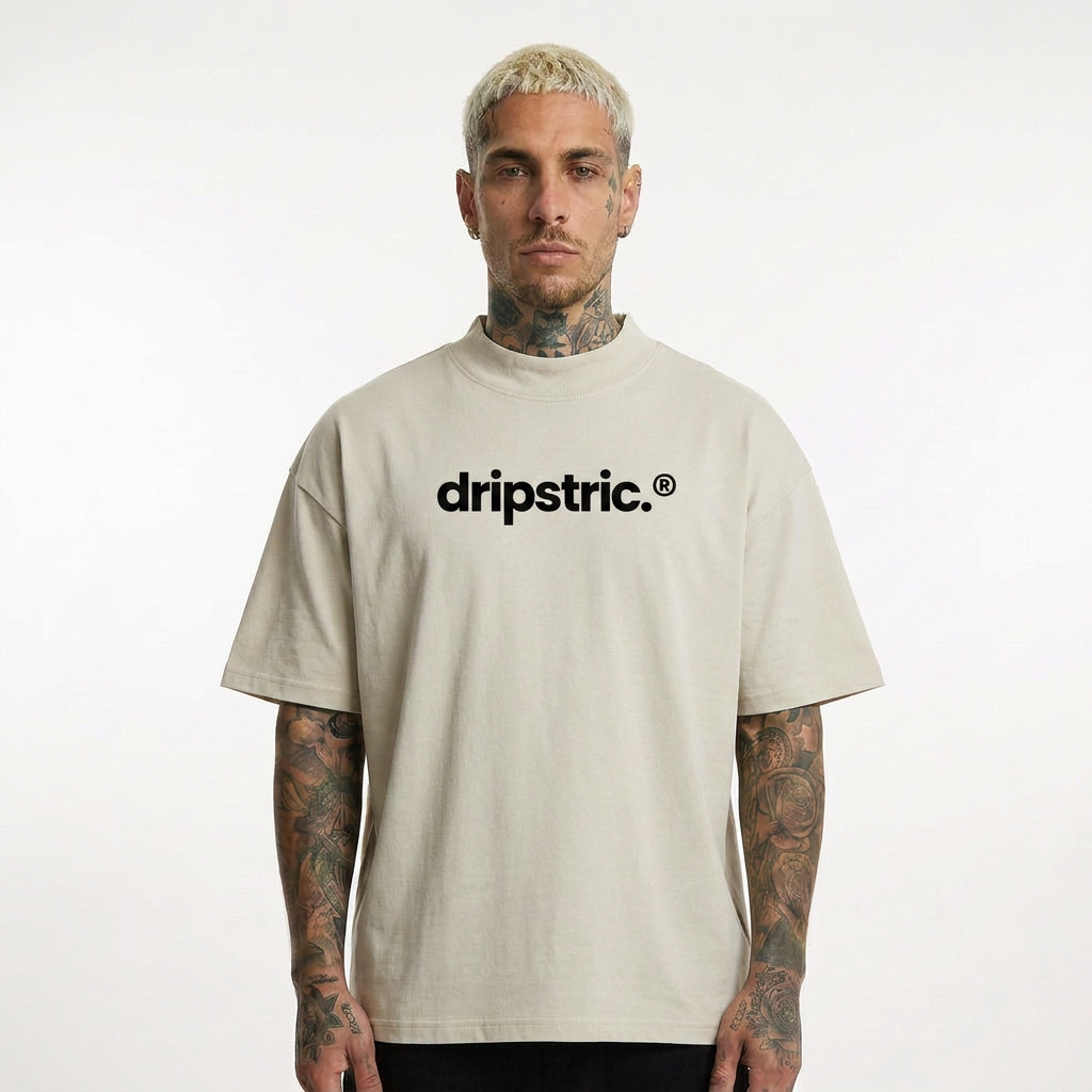 High-Neck Tee - D001